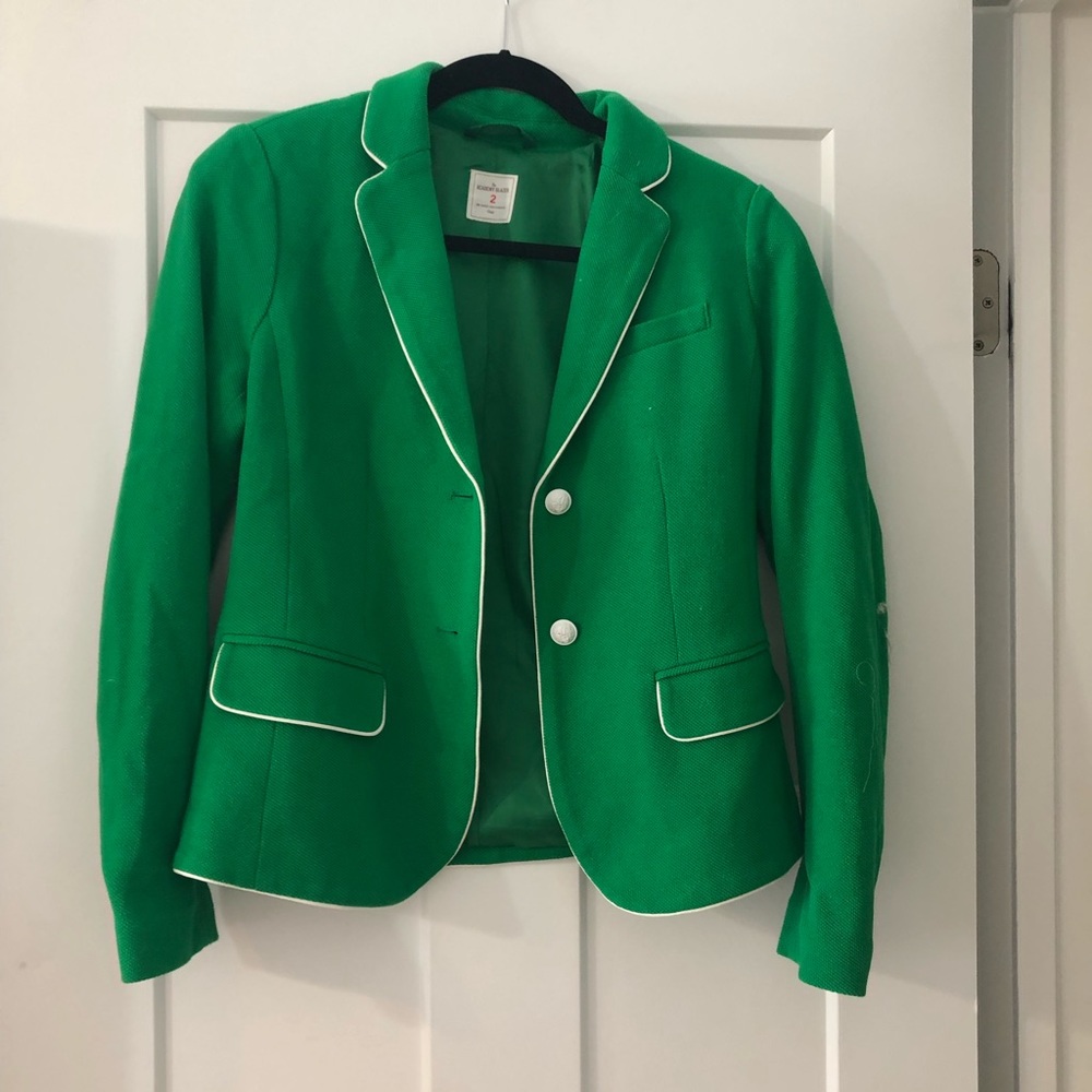 Green blazer